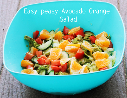 avocado-orange salad